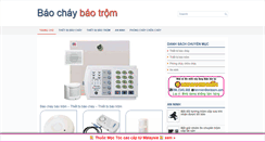 Desktop Screenshot of baochaybaotrom.com